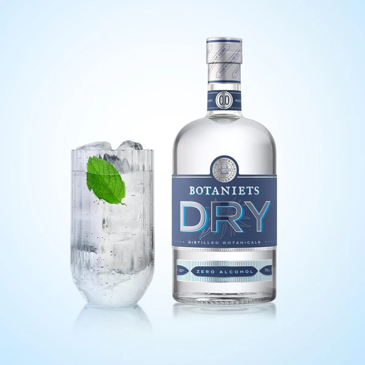 Botaniets Dry gin sans alcool 0.0% double distillation