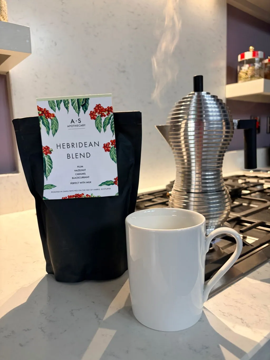 WILD EVE Hebridean Blend café grains 250g chocolat fruity