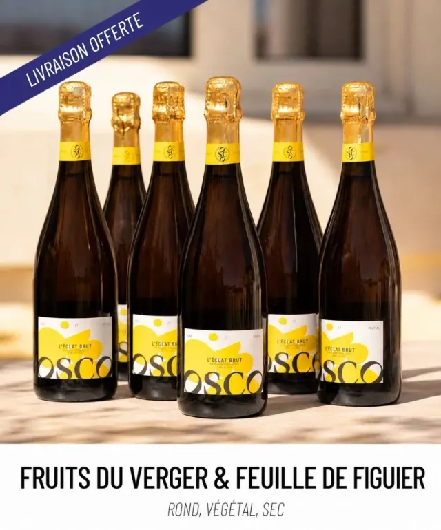 OSCO L'Éclat Brut pétillant sans alcool 6x75cl bio