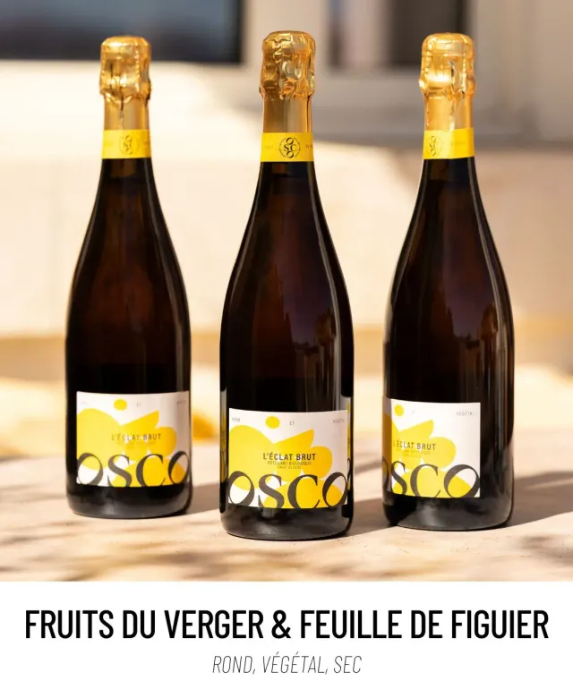 OSCO L'Éclat Brut pétillant sans alcool 3x75cl bio