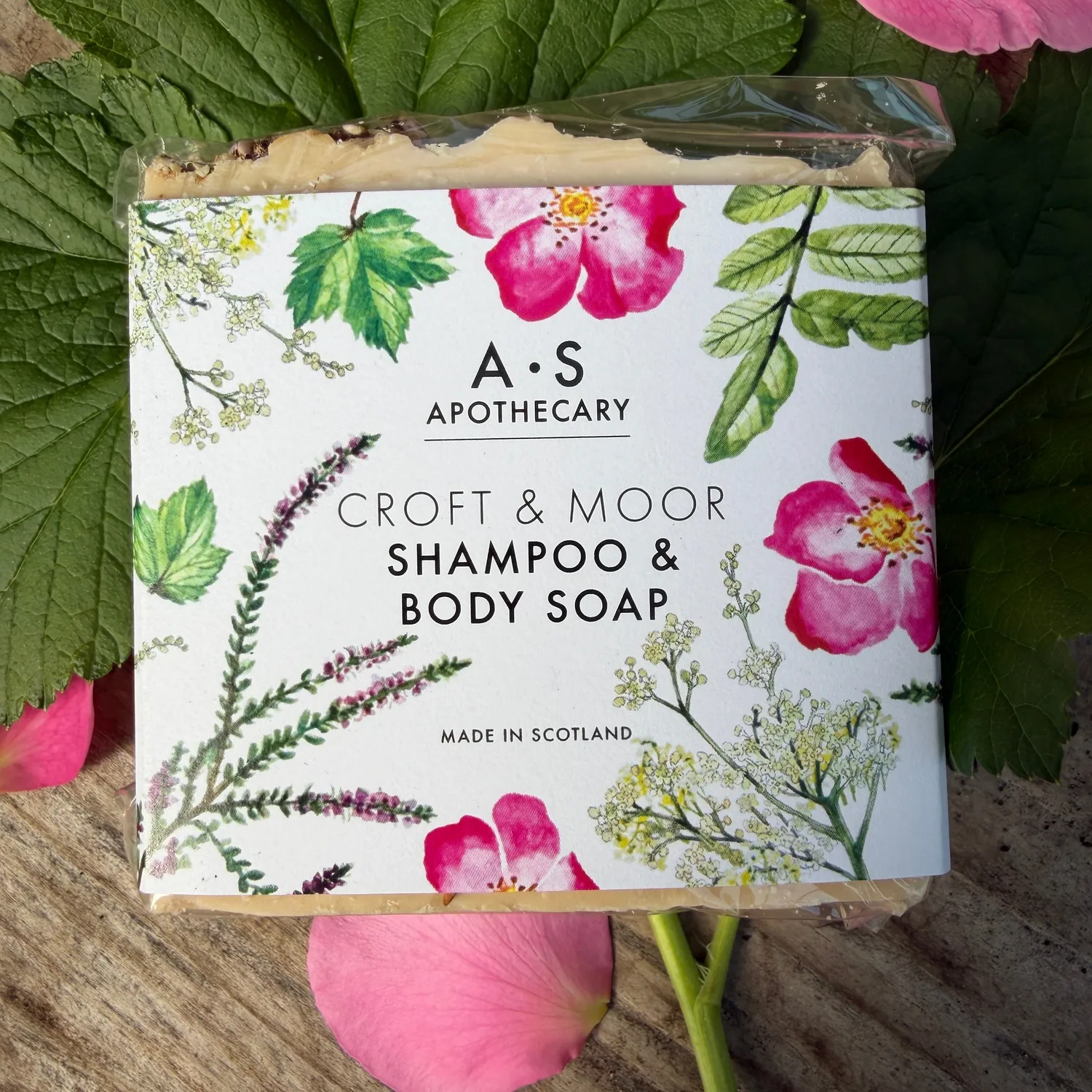 WILD EVE Shampoo & Body Bar savon solide géranium