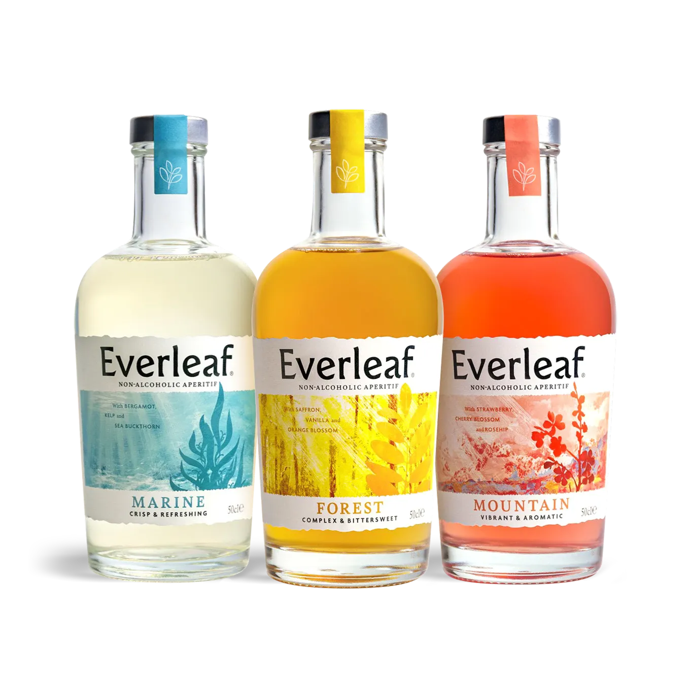 Everleaf Collection apéritif sans alcool 3x50cl livre cocktail